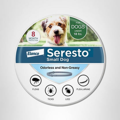 Seresto Flea & Tick Collar for Dogs, Long-Lasting Protection